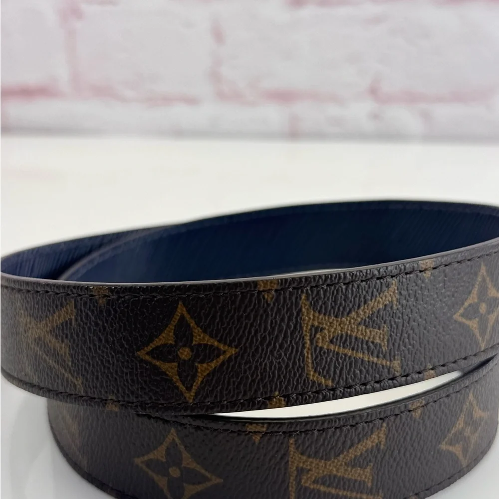Louis Vuitton Monogram Blue Epi Bandouliere Strap